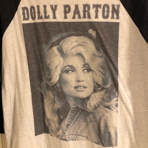 dolly parton baseball tee